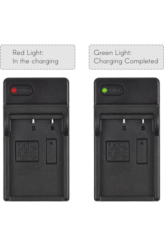 Fosenze Ordro Hdr Serisi Kamera Pil Şarj Cihazı, Type-c Girişli, Usb Şarj Kablolu, Taşınabilir Tasarım