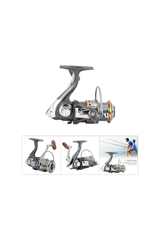 Xindoker 11 Eksenli Alçalık Konik Bobinli Lure Spinning Reel 1000-3000 Boyutları 5.2:1 Hız Oranı Metal Olta Makinesi