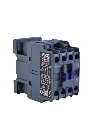 11 S Kontaktör 18a 1no 1nc 230v Bobinli