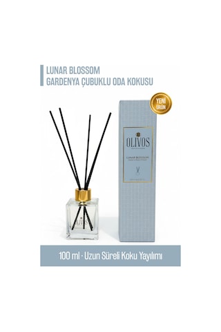 Lunar Blossom Gardenya Çubuklu Oda Kokusu 100 Ml Zarif Ve Dingi Mimoza