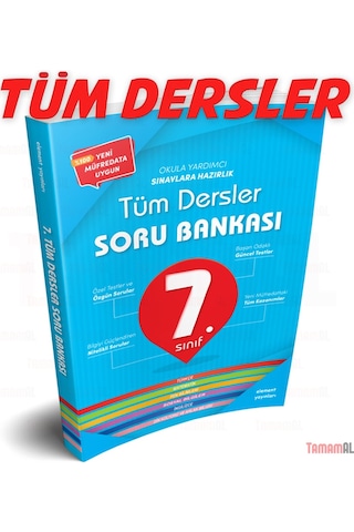 7.Sınıf Tüm Dersler Soru Bankası + Yaprak Test Set Element