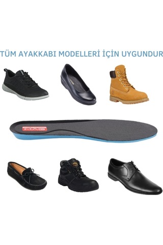 Mag Shoes Ortopedik Yumuşak Tabanlık Rahat Konforlu Ayakkabı Tabanlığı Memory Foam Hafızalı Tabanlık
