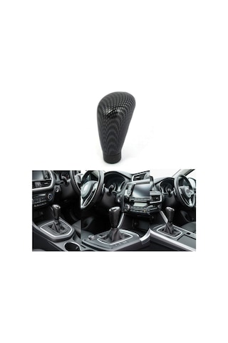 Manuel Vites Topuzu Üniversal Kaydırmaz Ergonomik Uzun Karbon Fiber Glz03702085 Karbon