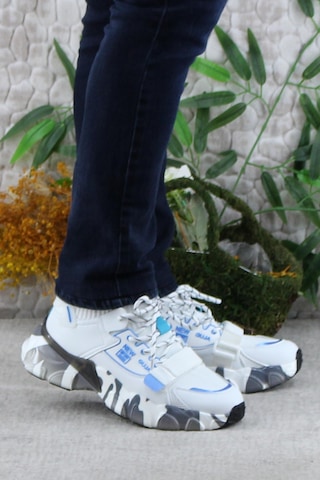 Fort Guja 24k573 Rahat Esnek Sneaker Erkek Spor Ayakkabı Beyaz