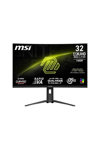 32 Mag 321cupdf Gaming Monitör, Wqhd, Curve 1500r, Rapid Va, 160hz, 0.5ms Gtg , Freesync Premium