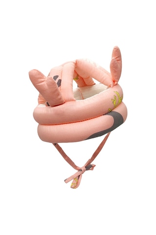 Dinosaurs Bebek Güvenliği Şapka Kask Yumuşak Anti-sonbahar Yürüyüş Koruma Pembe Elk