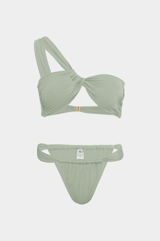 Açelyaokcu Premium Juno Slim Fit Kadın Bikini Altı Su Yeşili