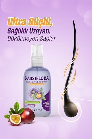 Talya Passiflora Mucizevi Saç Sütü - Bitkisel İçerikliLipozom Teknolojisi Saç Uzatma Etkili Ve Dökülme Karşıtı 200 ML
