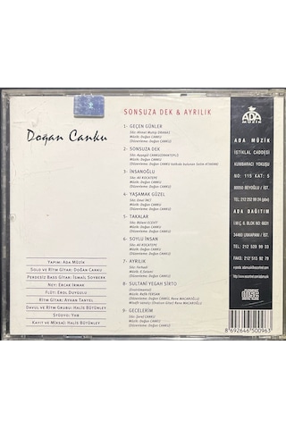 Plak Değildir Cd Dir Cd Doğan Canku Sonsuza Dek & Ayrılık Cd