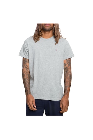 Tommy Hilfiger Tommy Hılfıger Erkek T-shırt 09t3139-004 Gri