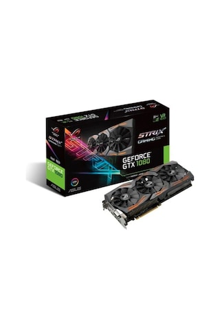 Asus NVIDIA GeForce GTX 1080 Advanced Edition ROG-STRIX-GTX1080-A8G-GAMING 8 GB 256 Bit GDDR5X Ekran Kartı