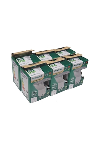 Sylvania GU10 Ledli Spot Ampul 4,5W 6 Adet Beyaz Işık