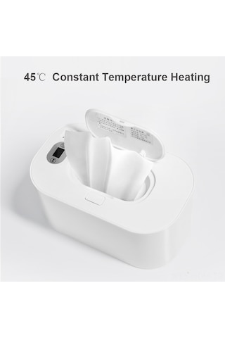 Suofeng "usb Beslemeli Bebek Islak Mendil Isıtıcı - Dijital Ekranlı, 45 C Sabit Sıcaklık, Taşınabilir"