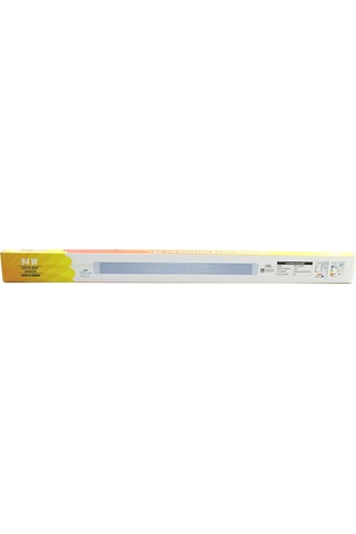 2 Pcs 94w 120cm Kristal Led Bant Armatür Beyaz 6500k Alüminyum Kapak Ip20 - Y Bağlantı Eamp-093/1b 5570