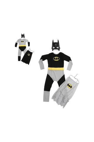 Masho Kids Erkek Çocuk Pelerinli Batman Kostüm