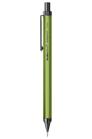 Scrikss Octagon-x Mekanik Kurşun Kalem 0.7 Mm Yeşil Çok Renkli