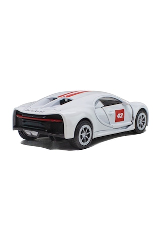 Oyuncak Araba Metal Bugatti Çek Bırak 12 Cm Beyaz