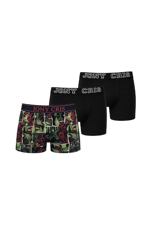 Jony Cris Baskılı Desenli Erkek Boxer 3 Lü Erkek Baksır İç Giyim Karışık Renkler Jony Cris Baskılı Desenli Erkek Boxer 3 Lü Erkek Baksır İç Giyim Karışık Renkler