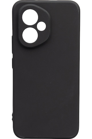 Noktaks - Honor 400 Uyumlu - Kılıf Mat Soft Esnek Biye Silikon - Siyah - T38606 Siyah