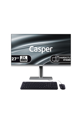 Casper Nirvana A97.210H-CX00X-V-G Core 5-210H 24 GB 2 TB NVMe SSD 27" Free Dos AIO Masaüstü Bilgisayar