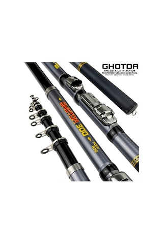 Mini Kaya Olta 1.5m 1.8m 2.1m 2.4m 2.7m 3.0m Teleskopik Karbon Fiber İplik Çubuk Süper Dayanıklı 1.5m