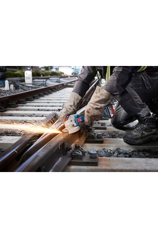 Bosch GWS 18V-11 S Devir Ayarlı Akülü Taşlama