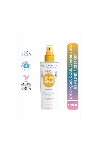 Acqua Perfection Kids Güneş Koruyucu Sprey SPF50+ 200 ML