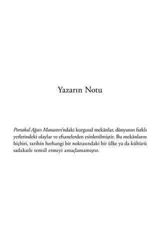 Portakal Ağacı Manastırı - Samantha Shannon