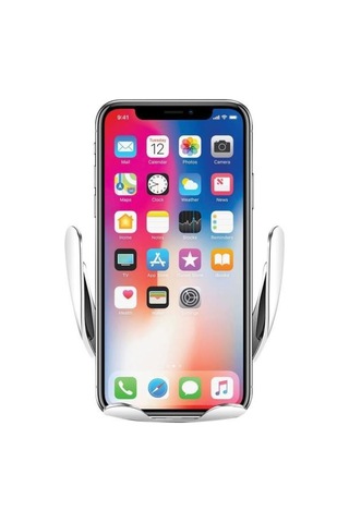 Linksmart Lsm01 Wireless Sensörlü Araç Şarjı + Telefon Tutucu