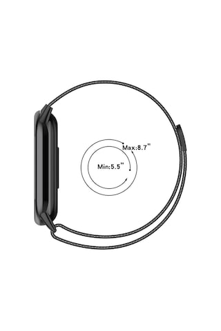 Biriva Home Xiaomi Smart Band 8 Krd-01 Metal Kordon-gümüş