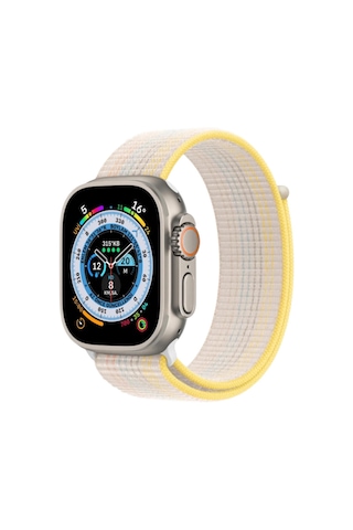 Apple Uyumlu Watch Saat Kordon Hasır Örme 42-44-45 Mm