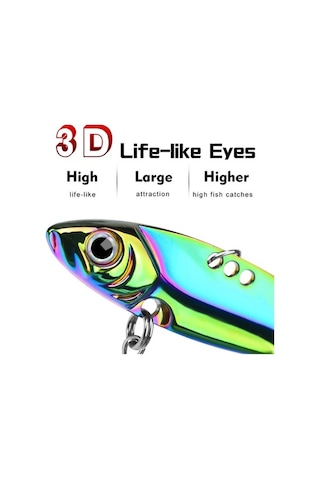 Novahub Gerçekçi Yüzme Hareketleriyle Metal Yemler - Tüm Balık Türleri İçin Tatlı Ve Tuzlu Suya Uygun