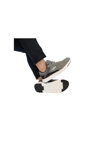 Jump 32427 Gri Hafızalı Rahat Taban Spor Ayakkabı Gri