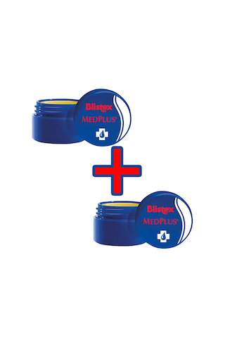 Blistex Kuruyan Ve Çatlayan Dudaklara Yoğun Bakım Kavanoz Medplus Jar 2 x 7 ML