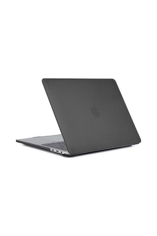 Macbook Pro 13.3 Inç 2338 Uyumlu Kılıf Husk Claro Mat Koruyucu Kapak Smoke