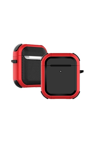 Wiwu APC008 Apple Uyumlu AirPods Kılıf ZORE-218634 Kırmızı