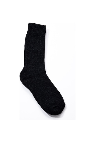 Tudors Erkek Kalın Kışlık Siyah Çorap-29040 - Erkek Siyah