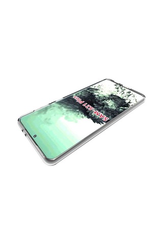 Samsung Uyumlu Galaxy S21 Plus Kılıf Şeffaf Silikon Hibrit Case Renksiz