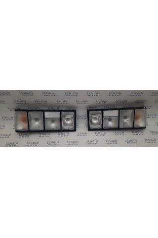 Tofaş Doğan Şahin Uyumlu Sağ Sol 1 Çift Şeffaf Beyaz Stop