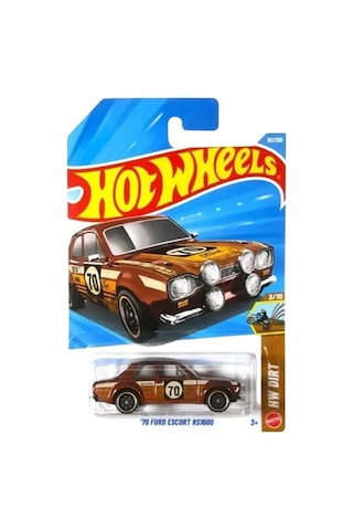 Hot Wheels 70 Ford Escort Rs1600 - Hw Dirt Özel Seri Metal Oyuncak Araba Çok Renkli