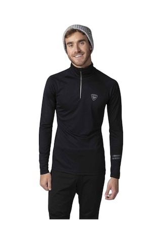 Rossıgnol Rossignol Poursuite 1/2 Zip Erkek Siyah Içlik Üst Blk Siyah