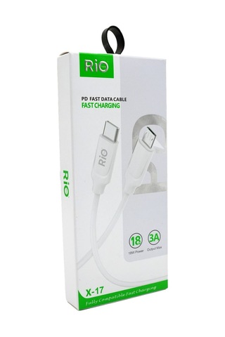 Rio Tech X-17 Pd Hızlı Şarj Ve Data Kablosu