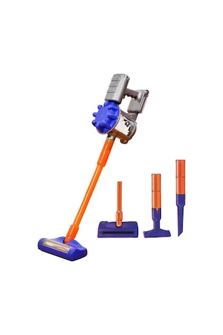 Vacuum Cleaner Pilli Kablosuz Oyuncak Dikey Elektrik Süpürgesi
