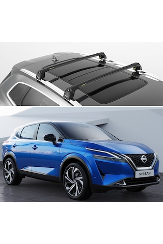 2021-2022 Nissan Qashqai Turtle Air-2 Siyah Tavan Ara Atkı