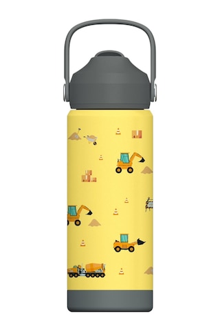 Sipnjoy - Flipsip Çocuk Su Termosu 550 Ml - Builder Buddy