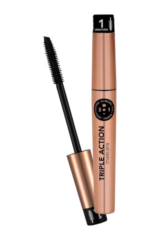 3 Kademeli Ayarlanabilir Maskara Siyah - Triple Action Mascara - 001-8690604275588 Diğer