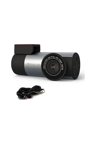 Xindoker Gümüş Gri Araç Kamerası 1080p Full Hd - 150 Geniş Açı, Gece Görüşü, Döngü Kaydı, Park Monitörü, Wıfı Desteği Acc Kablolu, Hafıza Kartı Yok