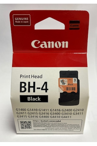 Canon G Serisi Siyah Yazıcı Kafası Bh4 G2411/g3411