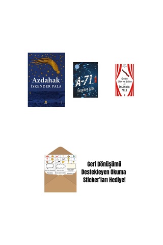 Azdahak + A-71 + Darbe: Kan Ve Sultan Ciltli + Okuma Sticker'ları