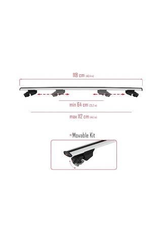 Nyf Apline H01-118s Hook Ara Atkı Anahtarlı 118 Cm Gri